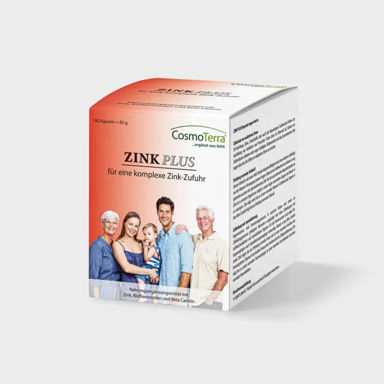 ZINK PLUS Kapsle pro oči, regeneraci SLEVA pokožky a imunitní systém Sleva