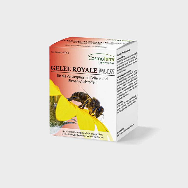 GELEE ROYALE PLUS Kapsle pro přísun pylu a životně důležitých látek včel