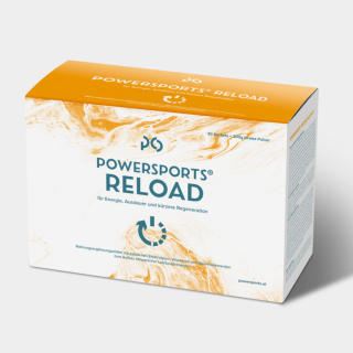 POWERSPORTS® RELOAD pro energii, vytrvalost a rychlejší regeneraci v sáčcích