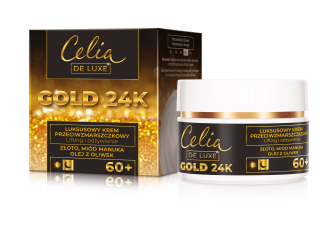 Celia Gold 24K Luxusní krém proti vráskám 60+ 