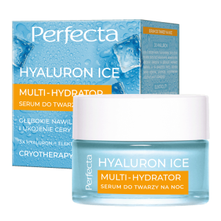 HYALURON ICE Noční krém - sérum