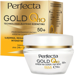 GOLD Q10 Denní a noční krém proti vráskám 50+