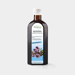 QUENDEL - mateřídouška Bylinná šťáva pro průdušky 250 ml