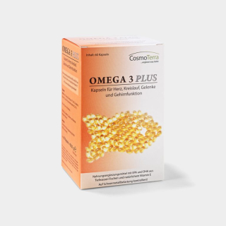 OMEGA 3 PLUS Kapsle pro srdce, krevní oběh a klouby